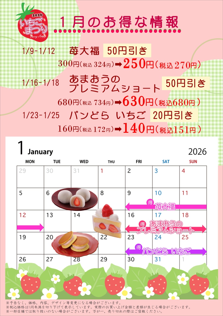 最新のチラシ裏