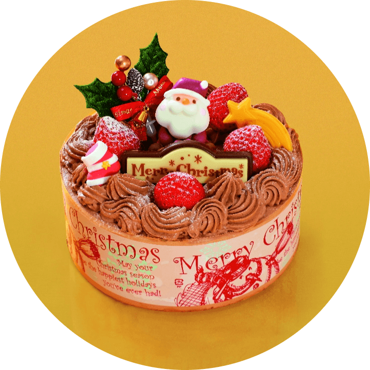 クリスマスチョコ生デコレーション