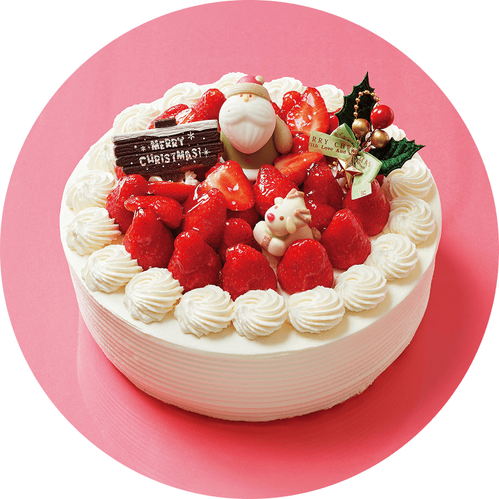 苺のプレミアムXmasデコレーション