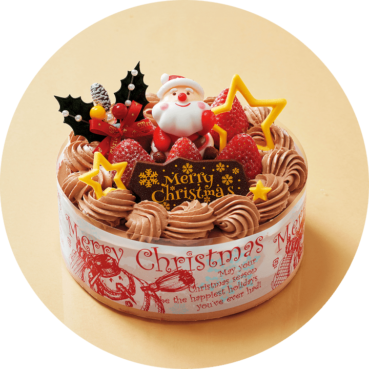 クリスマスチョコ生デコレーション