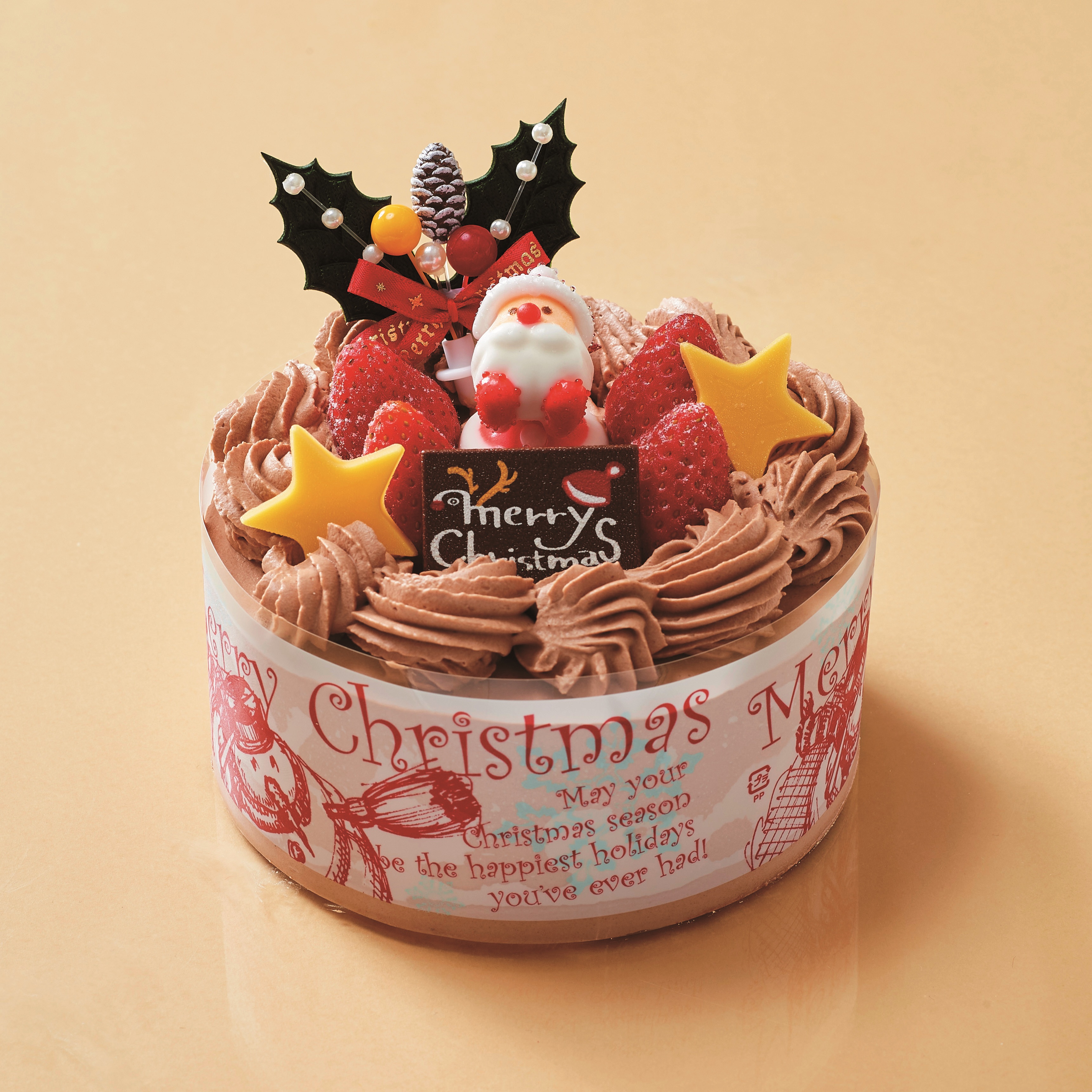 クリスマスチョコ生デコレーション｜オランダ家