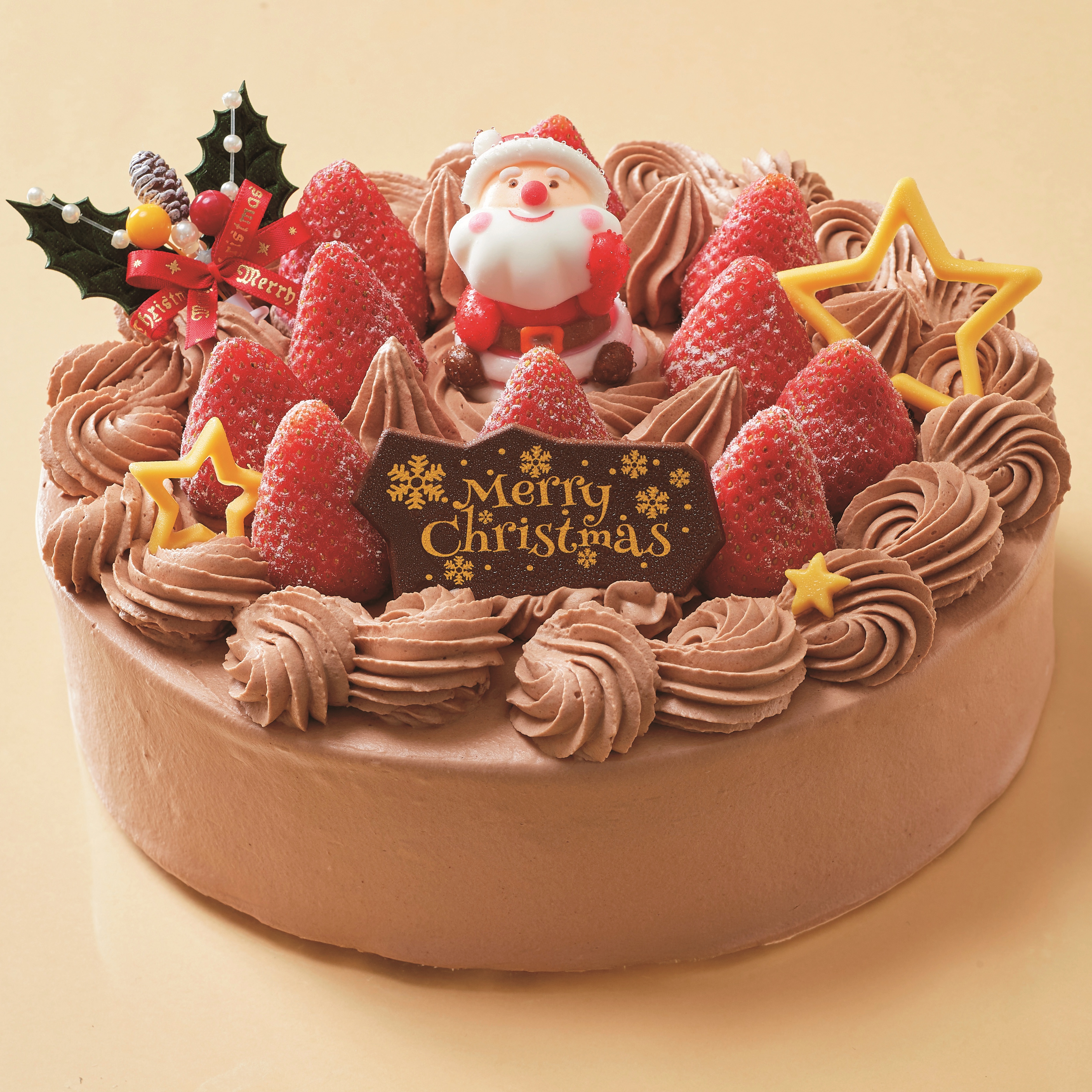 クリスマスチョコ生デコレーション7号