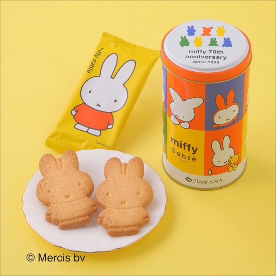 超希少‼美品☆オランダ　テオブロム限定！ミッフィーのクッキー缶　ディックブルーナ オランダテオブロムのミッフィー缶。数量限定販売のため