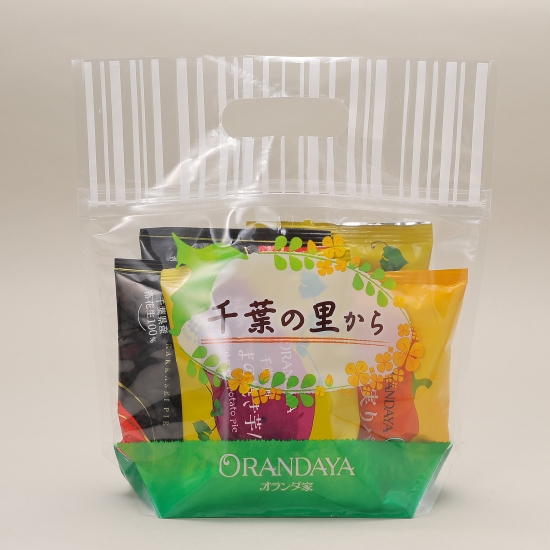 パイセレクション5個入袋(楽花生・かぼちゃ・焼き芋)　　