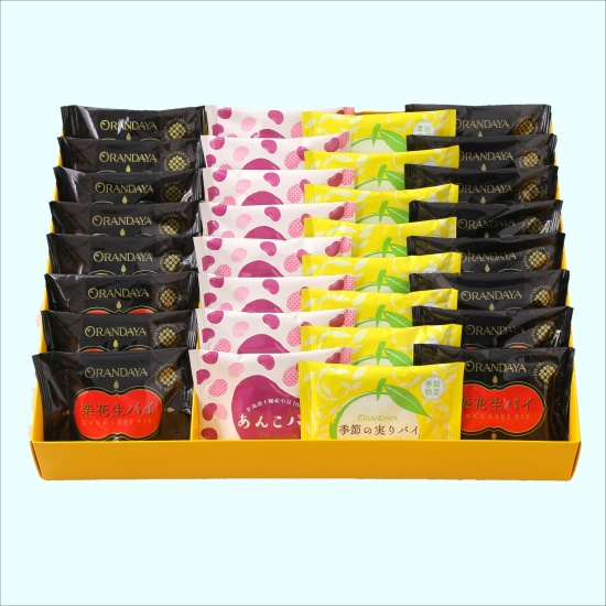 パイセレクション32個入(楽花生・あんこ・日向夏)　　