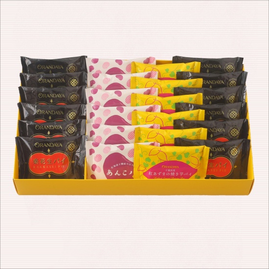 パイセレクション24個入(楽花生・あんこ・焼き芋)