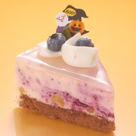ブルーベリーマーブルレアチーズ